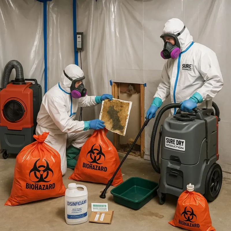 Contaminated Water Handling Protocols process in Gallia County, OH